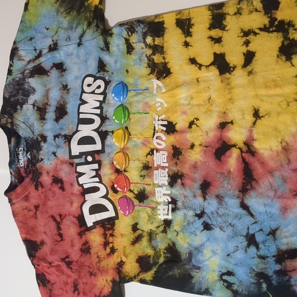 Dum Dums Lollipops Tshirt Limited Edition Men Small  Multicolor Casual Fashion - Picture 2 of 8